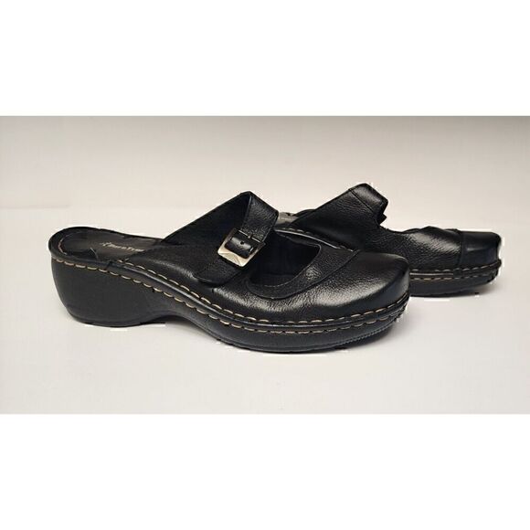 Bear Traps Kimmie Leather Slide Sandals Size 7.5M - Picture 1 of 7